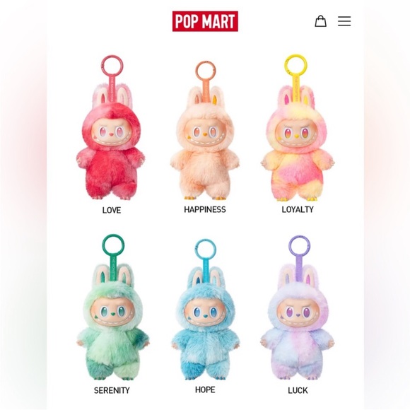 NWT Labubu Big Into Energy Pop Mart Blue Hope - Picture 11 of 11